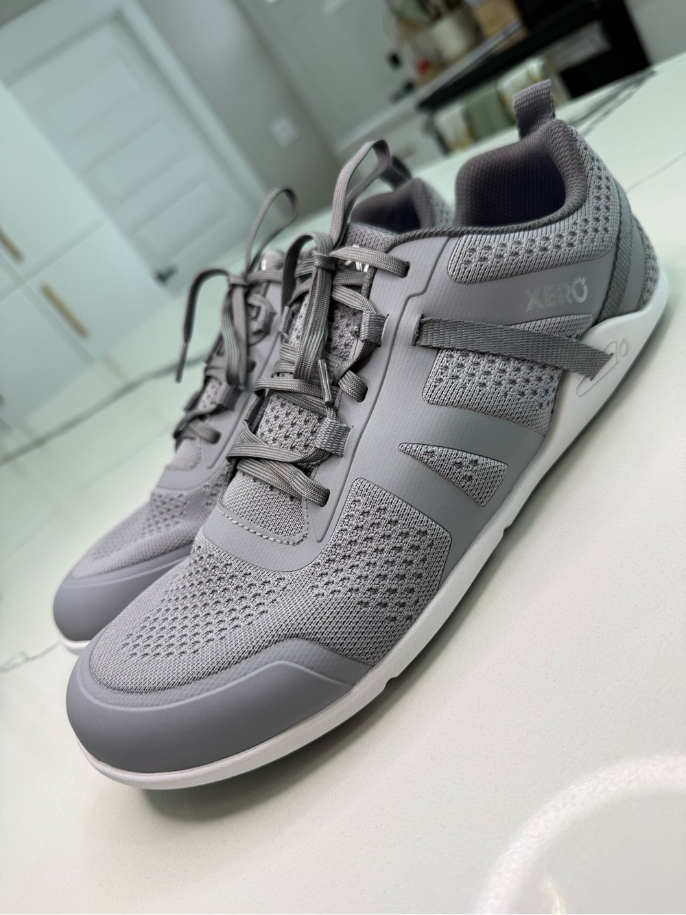 Xero Shoes Prio Neo Barefoot Minimalist Running Shoes Grey Alloy - 11.5